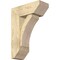 Ekena Millwork Thorton Slat Rough Sawn Bracket w/ Offset Brace, Douglas Fir, 8"W x 20"D x 28"H BKT0806X20X28THR06RDF - alternate 1